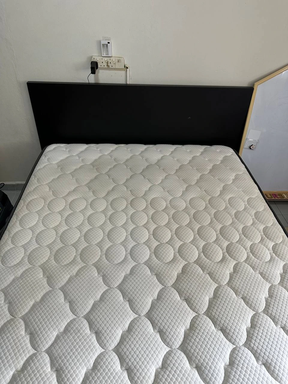 Clean mattress after professional cleaning showing fresh and sanitized results